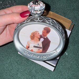 Engagement photo frame